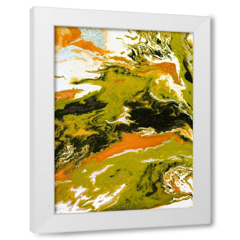 Bright Splash 3 White Modern Wood Framed Art Print by Storms, Alyson