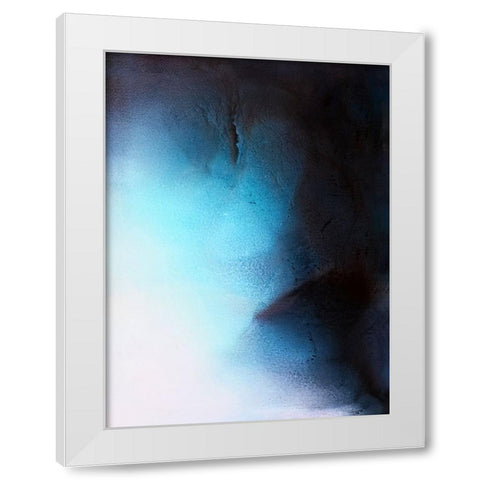 Crevice White Modern Wood Framed Art Print by Storms, Alyson