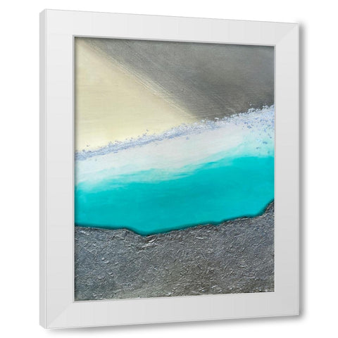 Desert Oasis 1 White Modern Wood Framed Art Print by Storms, Alyson