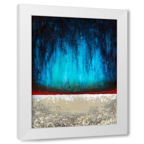 Formation White Modern Wood Framed Art Print by Storms, Alyson