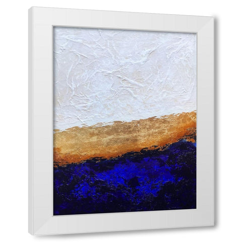 Framework White Modern Wood Framed Art Print by Storms, Alyson