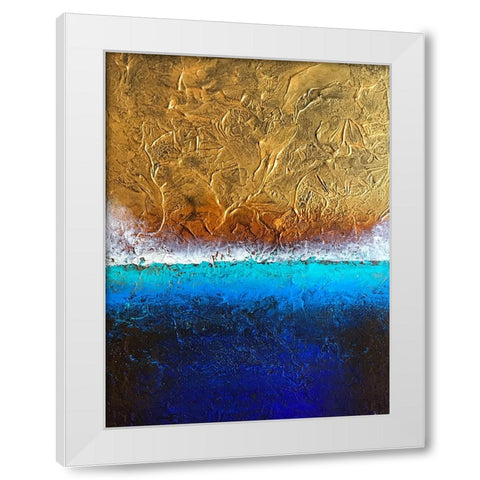 Relic White Modern Wood Framed Art Print by Storms, Alyson