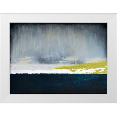 Reverence White Modern Wood Framed Art Print by Storms, Alyson