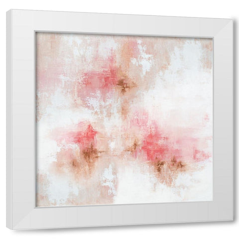 Rose Gold 2 White Modern Wood Framed Art Print by Storms, Alyson