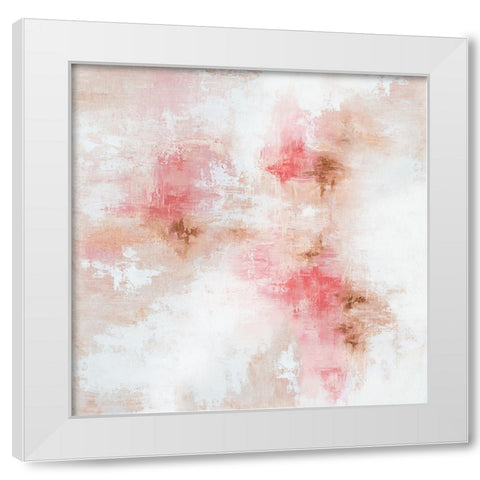 Rose Gold 3 White Modern Wood Framed Art Print by Storms, Alyson