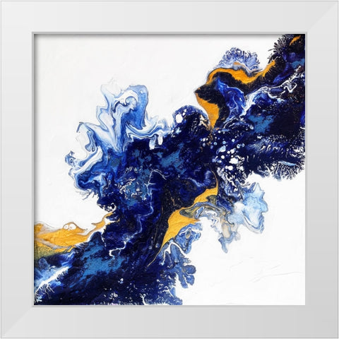 The Inner Well White Modern Wood Framed Art Print by Storms, Alyson