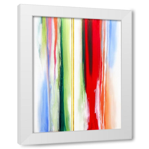Vividvisions White Modern Wood Framed Art Print by Storms, Alyson