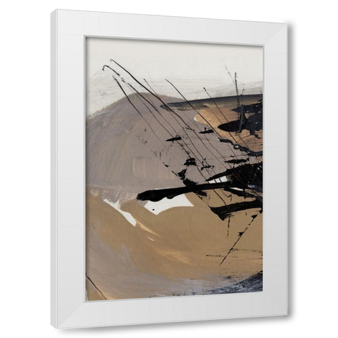 Snap No1 White Modern Wood Framed Art Print by Hobday, Dan