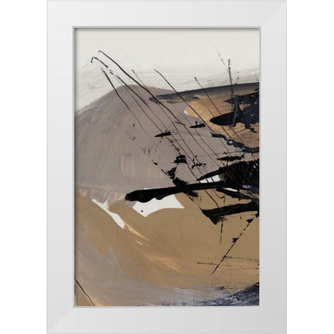 Snap No1 White Modern Wood Framed Art Print by Hobday, Dan