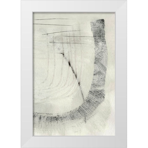 Real No2 White Modern Wood Framed Art Print by Hobday, Dan