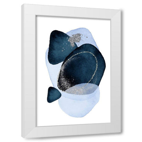 Arctic Ice-3 White Modern Wood Framed Art Print by Ann Moss, Sally