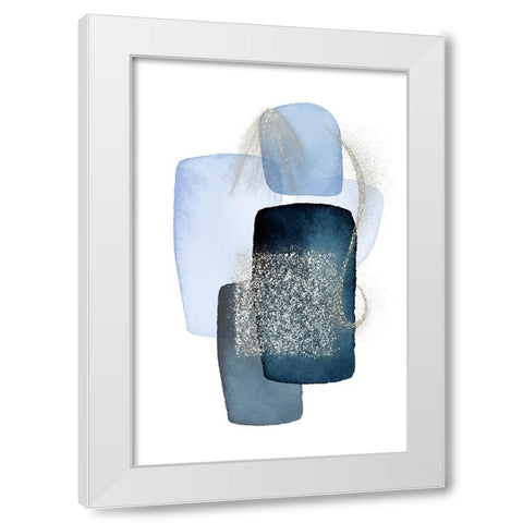 Arctic Ice-1 White Modern Wood Framed Art Print by Ann Moss, Sally
