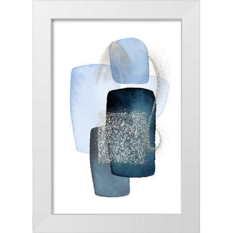 Arctic Ice-1 White Modern Wood Framed Art Print by Ann Moss, Sally