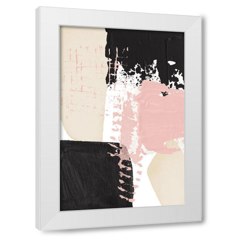 Expression of calm-3 White Modern Wood Framed Art Print by Ann Moss, Sally