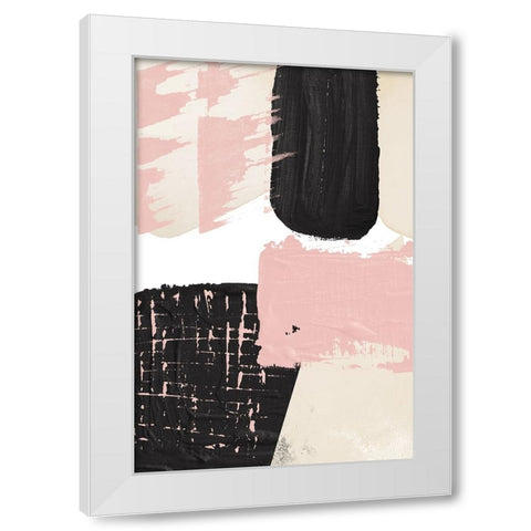 Expression of calm-2 White Modern Wood Framed Art Print by Ann Moss, Sally