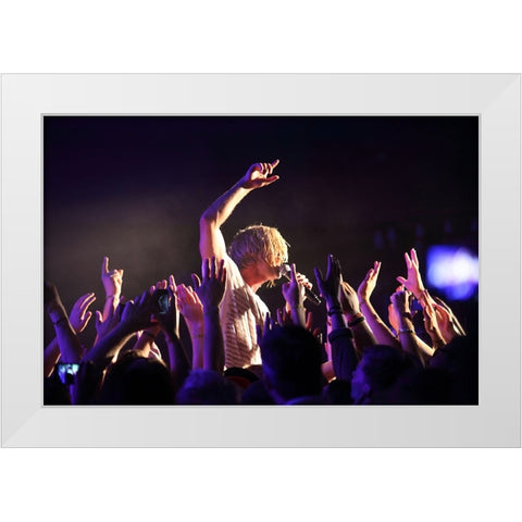 Switchfoot White Modern Wood Framed Art Print by Gardestig, Anders