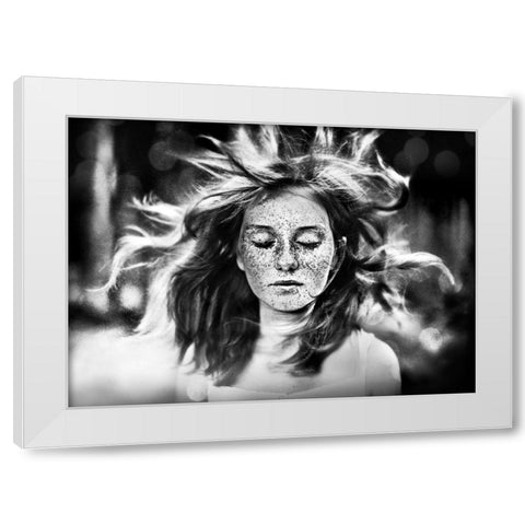 Breakaway White Modern Wood Framed Art Print by Hur, Lars