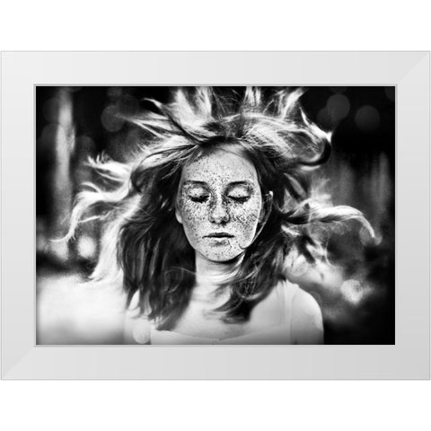 Breakaway White Modern Wood Framed Art Print by Hur, Lars