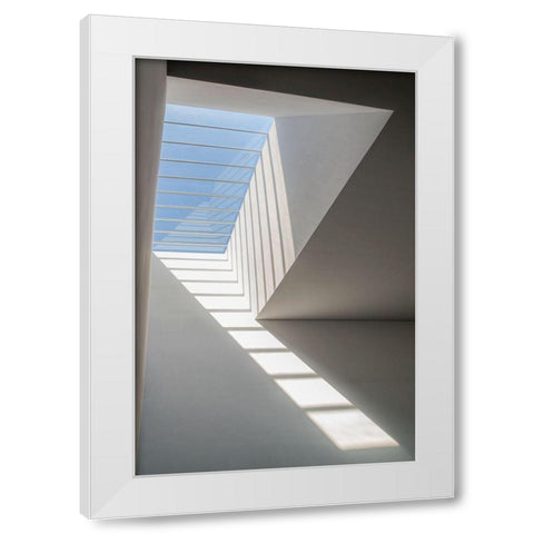 Air! White Modern Wood Framed Art Print by P Neto, Filipe