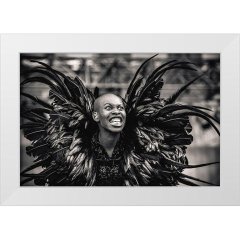 Skunk Anansie White Modern Wood Framed Art Print by Unknown