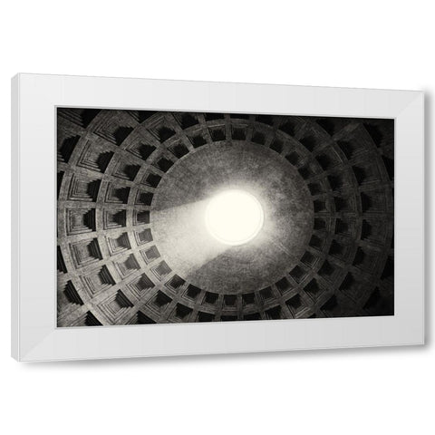 0.541666666666667 White Modern Wood Framed Art Print by Munteanu, Marian
