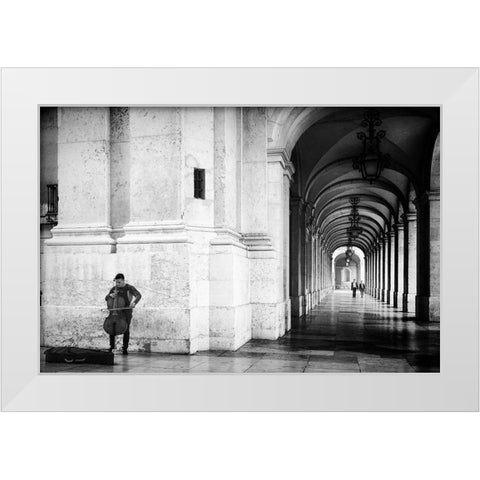 Icebreaker White Modern Wood Framed Art Print by Mexia, Laura
