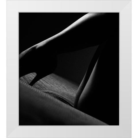 Tokyo Sonata White Modern Wood Framed Art Print by Schottstaedt, Erik