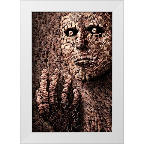 The Tool Of Tools White Modern Wood Framed Art Print by Kiciak, Christophe