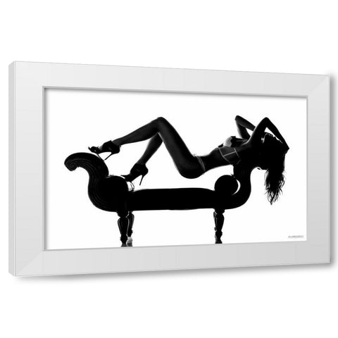 Kinky Boots White Modern Wood Framed Art Print by Scharrenbroich, Marcus