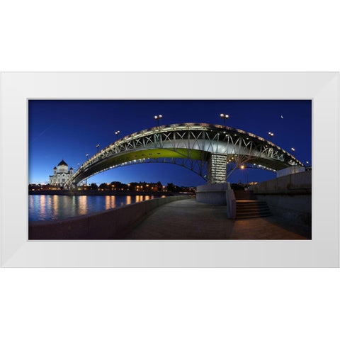 15 Minutes Before The Dawn White Modern Wood Framed Art Print by Ivanova, Victoria