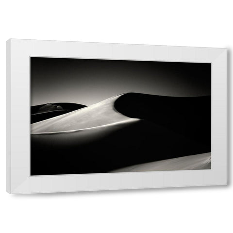 Dune White Modern Wood Framed Art Print by Kravanja, Jure