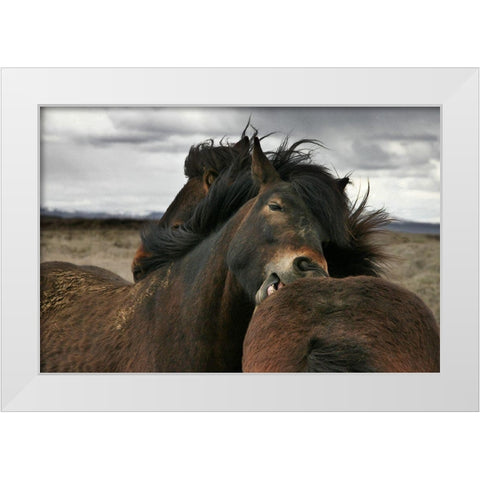 Close White Modern Wood Framed Art Print by Ingibergsson, Bragi