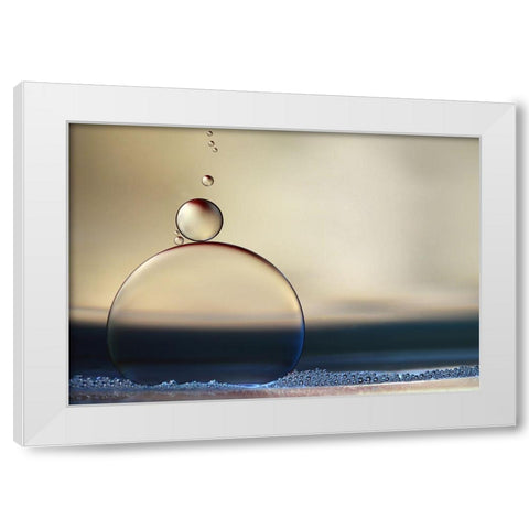 The Stragglers White Modern Wood Framed Art Print by Westum, Heidi