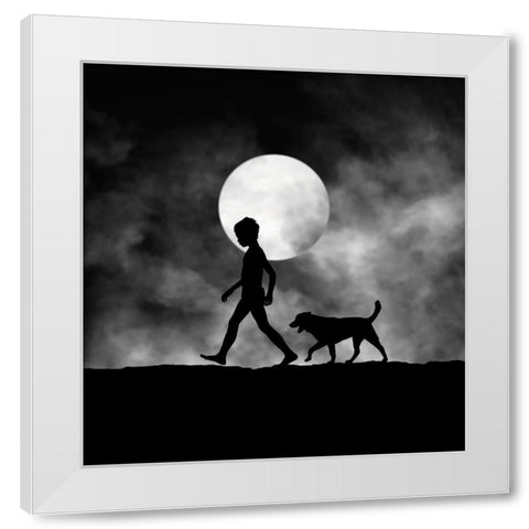 For All The Times White Modern Wood Framed Art Print by Lee, Hengki