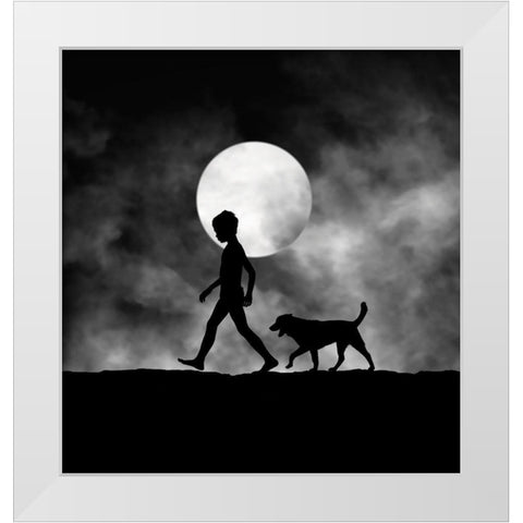 For All The Times White Modern Wood Framed Art Print by Lee, Hengki