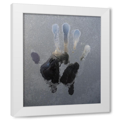 Cold Glass White Modern Wood Framed Art Print by Westling, Leif