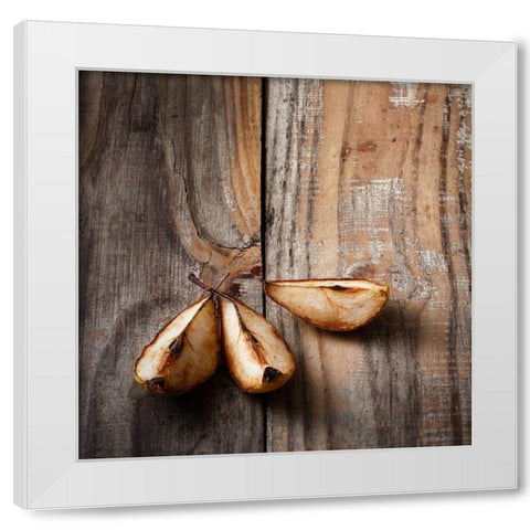 Trash White Modern Wood Framed Art Print by Laercio, Luiz