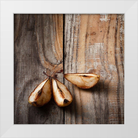 Trash White Modern Wood Framed Art Print by Laercio, Luiz