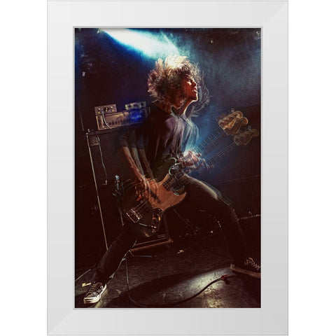 Livephotography White Modern Wood Framed Art Print by Nakamatsu, Kenji