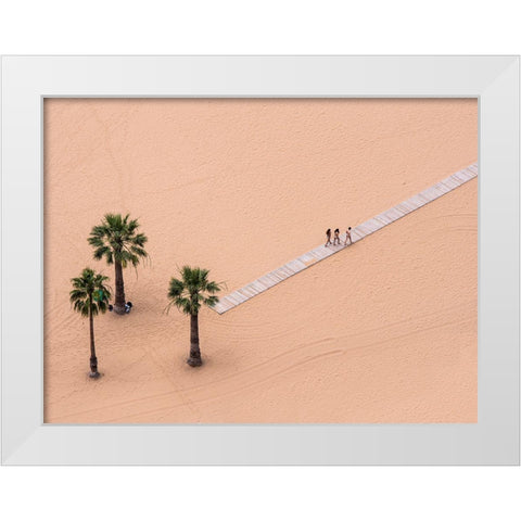 0.127083333333333 White Modern Wood Framed Art Print by Pavlin, Miha