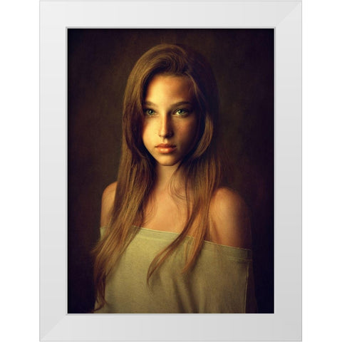 Tanya White Modern Wood Framed Art Print by Rise, Zachar