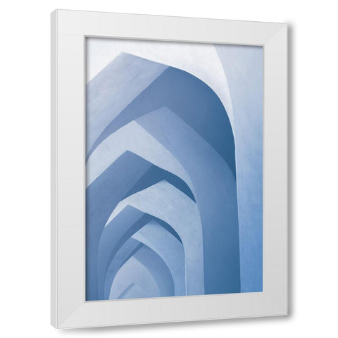 The Foot Of The Great White Modern Wood Framed Art Print by Hendriks, Joeri