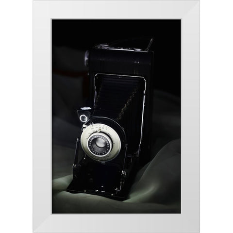 The Camera White Modern Wood Framed Art Print by Tweeddale, Brynn