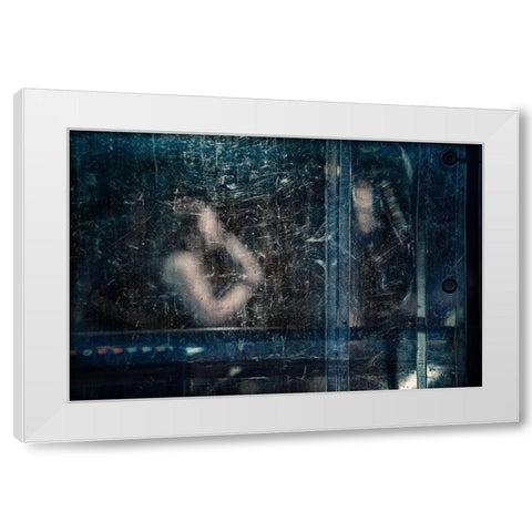 Jazz Mood White Modern Wood Framed Art Print by Guarino, Vito