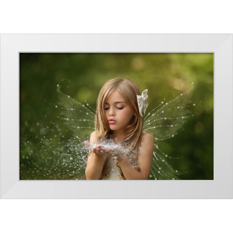 Believe White Modern Wood Framed Art Print by Andelman, Katie