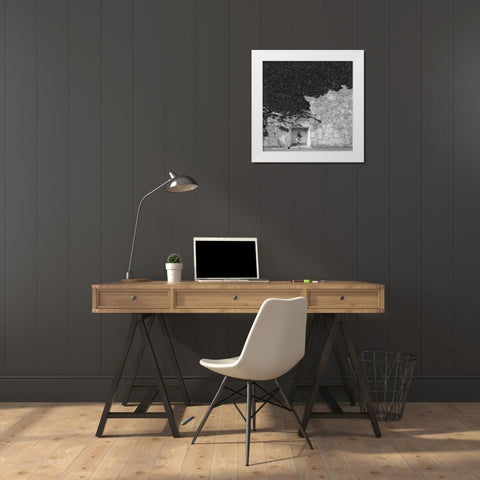 Transience White Modern Wood Framed Art Print by Beck, Marco