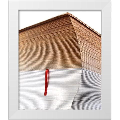 Bookmark White Modern Wood Framed Art Print by Poleshchuk, Volodymyr