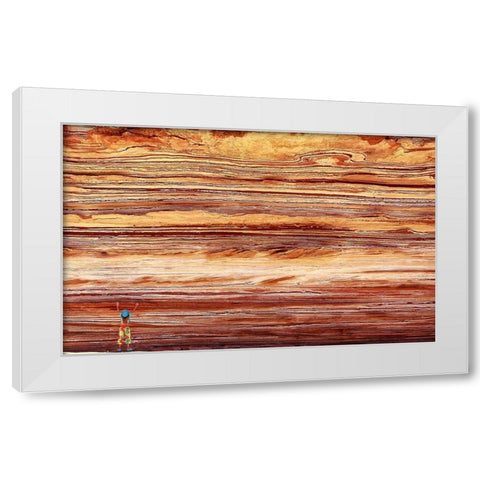 Kalbarri-Western Australia White Modern Wood Framed Art Print by Salgado Gispert, Gloria
