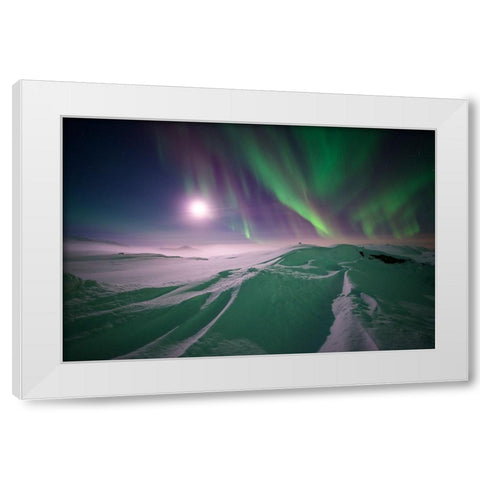 Artic Winter White Modern Wood Framed Art Print by Eriksson, Robin