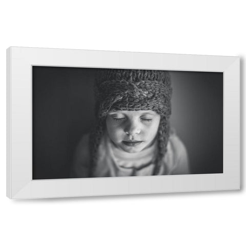 Sen White Modern Wood Framed Art Print by Laczkowski, Wojciech
